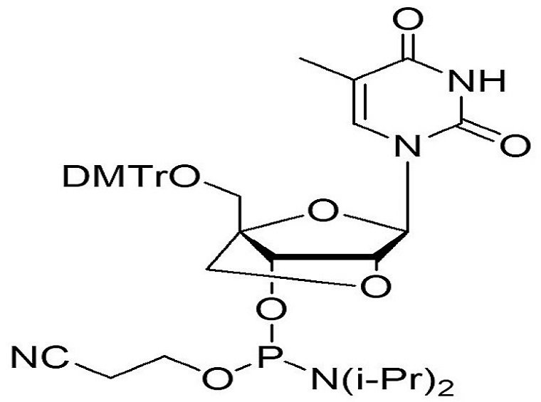 5'-ODMT-LNA thymidine amidite 